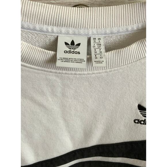 Adidas Retro 90s Style Crew Neck Sweater - Size Small - Picture 3 of 5